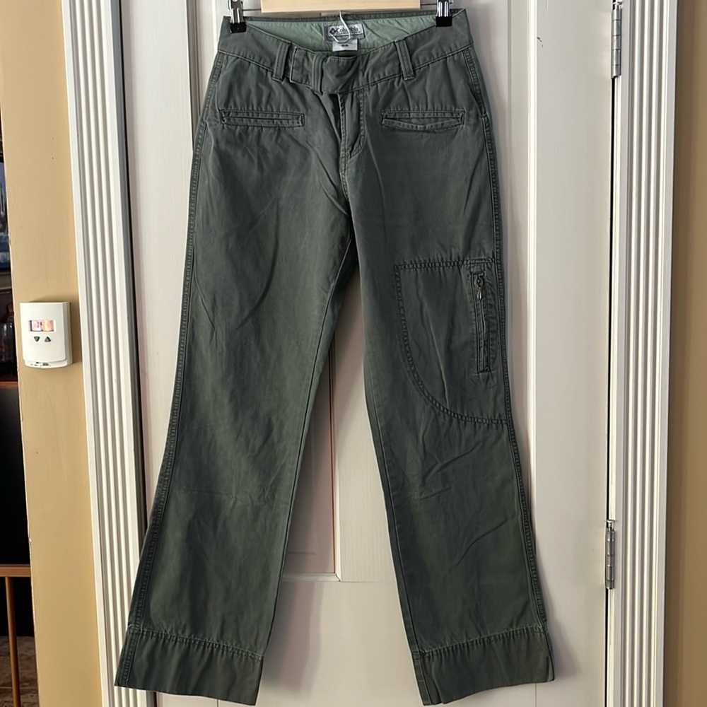Columbia Olive Green Utility Pants